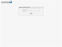 Tablet Screenshot of mail.dubib.com